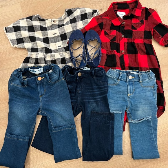 4T - 5T Zara/Old Navy Toddler Girl Lot - Picture 1 of 2